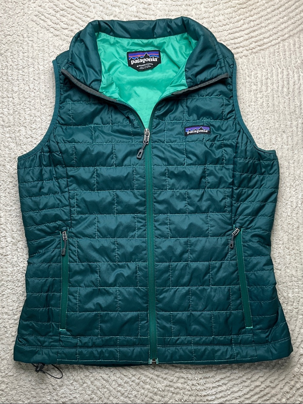 Patagonia W's Nano Puff® Vest Style #84246 2015 Model Arbor Green Size Medium
